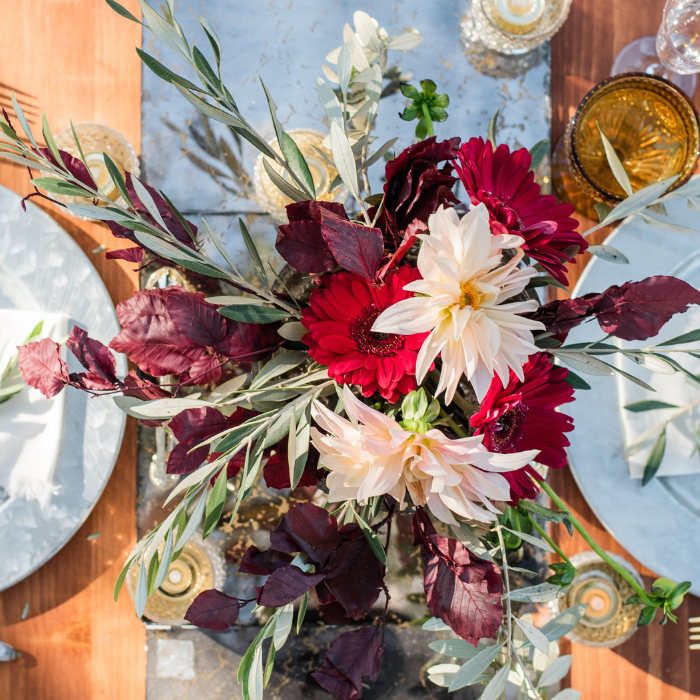 CENTROTAVOLA FLOREALE PER LA PASQUA