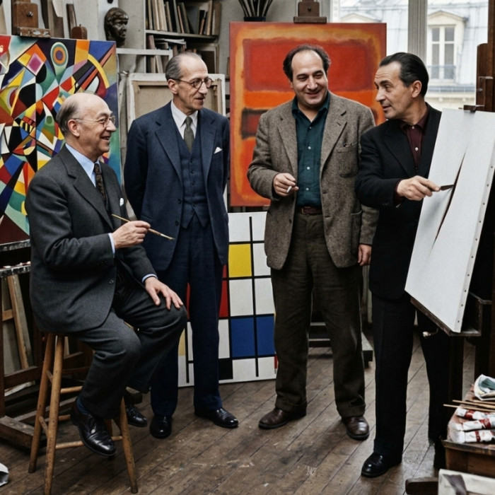 OLTRE LA FORMA: viaggio nell’astrattismo da Mondrian a Fontana e visita al Museo del Novecento