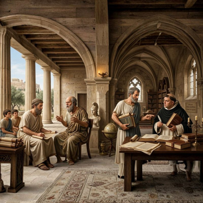 STORIA DELLA FILOSOFIA DALLA GRECIA AL MEDIOEVO
