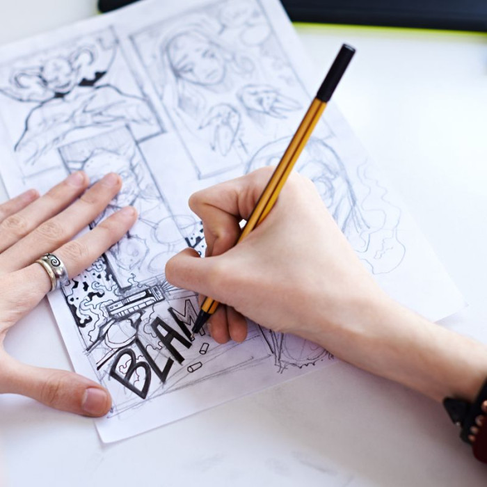 FUMETTO BASE: dal foglio alla tavola