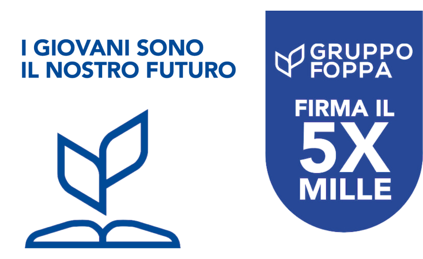 Il 5x1000 al Gruppo Foppa Il 5x1000 al Gruppo Foppa
