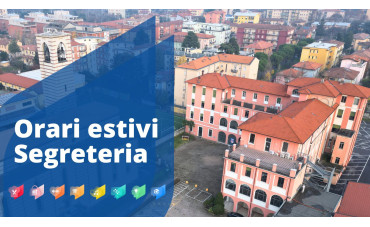 Orari estivi della Segreteria