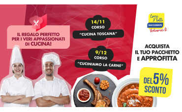 Cerchi un regalo per gli amici appassionati di cucina?​ Scopri le proposte del San Clemente.
