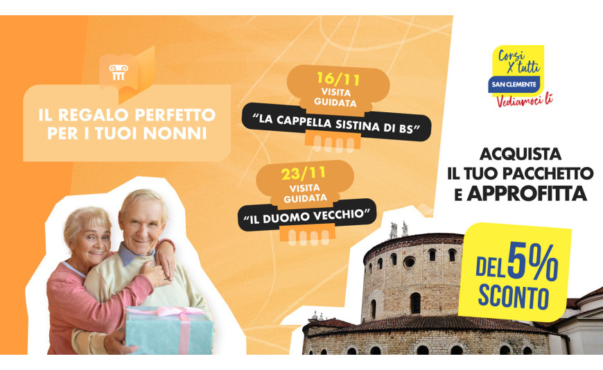 Cerchi un regalo speciale per i tuoi nonni? Scopri le proposte del San Clemente. Cerchi un regalo speciale per i tuoi nonni? Scopri le proposte del San Clemente.
