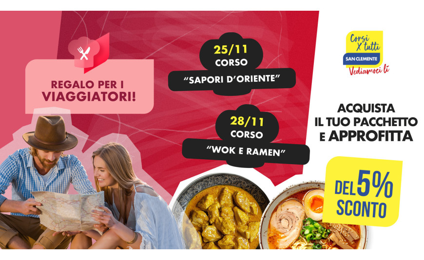 Cerchi il regalo perfetto per gli amici appassionati di viaggi? Scopri le proposte del San Clemente. Cerchi il regalo perfetto per gli amici appassionati di viaggi? Scopri le proposte del San Clemente.