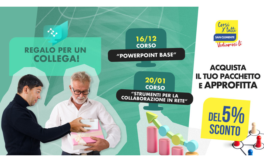 Cerchi il regalo perfetto per per un collega? Scopri le proposte del San Clemente. Cerchi il regalo perfetto per per un collega? Scopri le proposte del San Clemente.