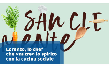 Lorenzo, lo chef che «nutre» lo spirito con la cucina sociale