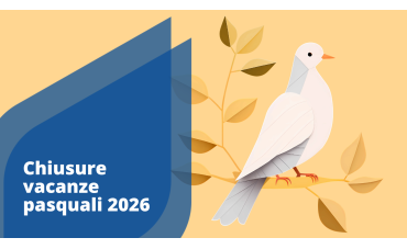 Chiusura festività pasquali 2026