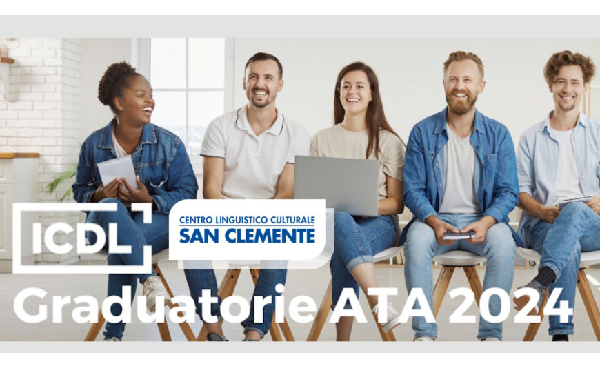 Certificazione Internazionale di Alfabetizzazione Digitale - Graduatorie ATA Certificazione Internazionale di Alfabetizzazione Digitale - Graduatorie ATA